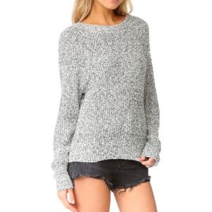 Free People Electric City Marled Crewneck Sweater